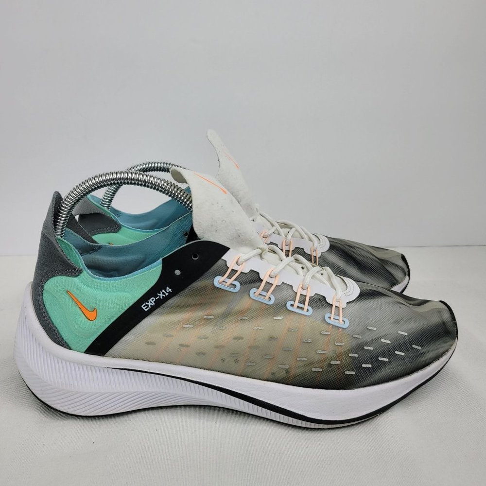 Nike EXP-X14 QS Men's White Emerald Rise BQ6972-100 US Size 10